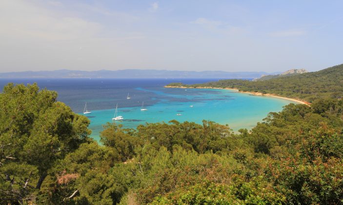 Beach at Porquerolles